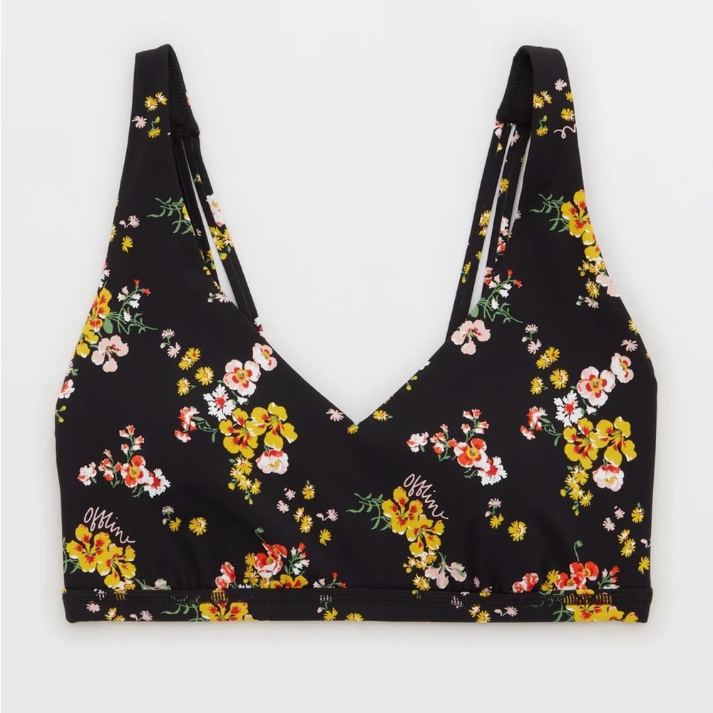 OFFLINE By Aerie Goals Plunge Sports Bra